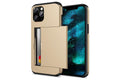 iPhone Slide Armor Wallet Credit Card Holder Protective Cover for Apple