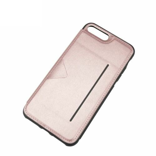 iPhone XR Shockproof Luxury Leather Multi Card Slot Holder Hanman Back Case