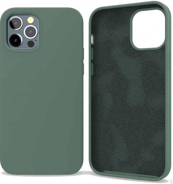 iPhone 17 BLACKTECH Soft Feeling With Soft Micro Fiber Liquid Silicone Shockproof Phone Case