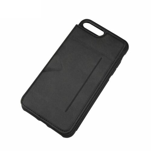 iPhone 16E/17E Shockproof Luxury Leather Multi Card Slot Holder Hanman Back Case