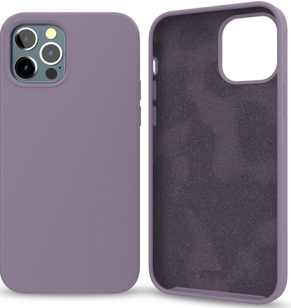 BLACKTECH Soft Feeling With Soft Micro Fiber Liquid Silicone Shockproof Phone Case for Apple iPhone