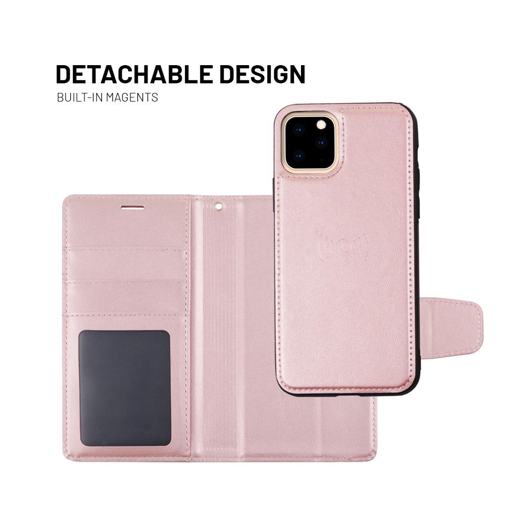 Samsung S22 Plus Hanman Detachable Leather Magnetic Wallet Case Cover