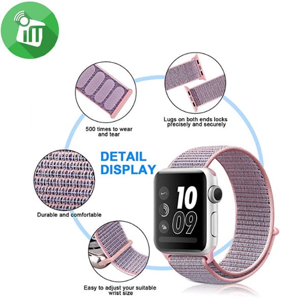 Sport Loop Type Movement Watch Band APPLE iWATCH 38/40/41/42/44/45/46/49 MM