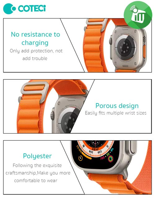 Alpine Loop Watch Band For Apple iWatch 42/44/45/46/49 MM