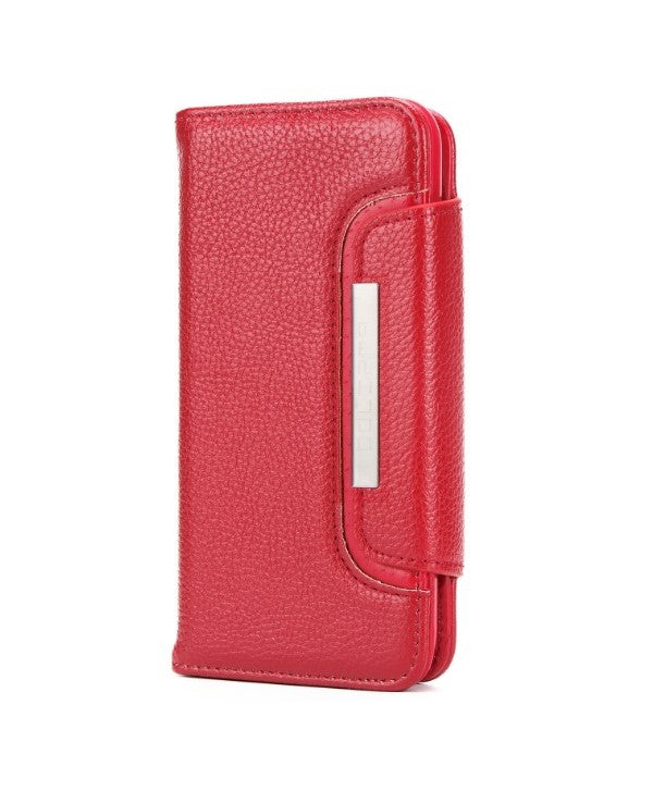iPhone Detachable Leather Magnetic Wallet Case Cover