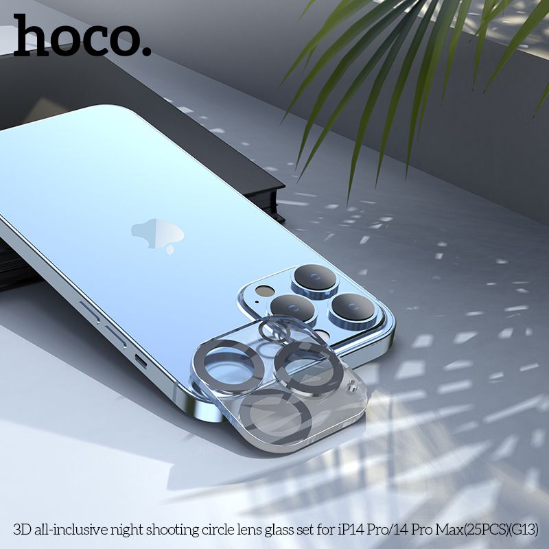 Hoco iPhone Back Camera Lens Anti-Glare Tempered Glass