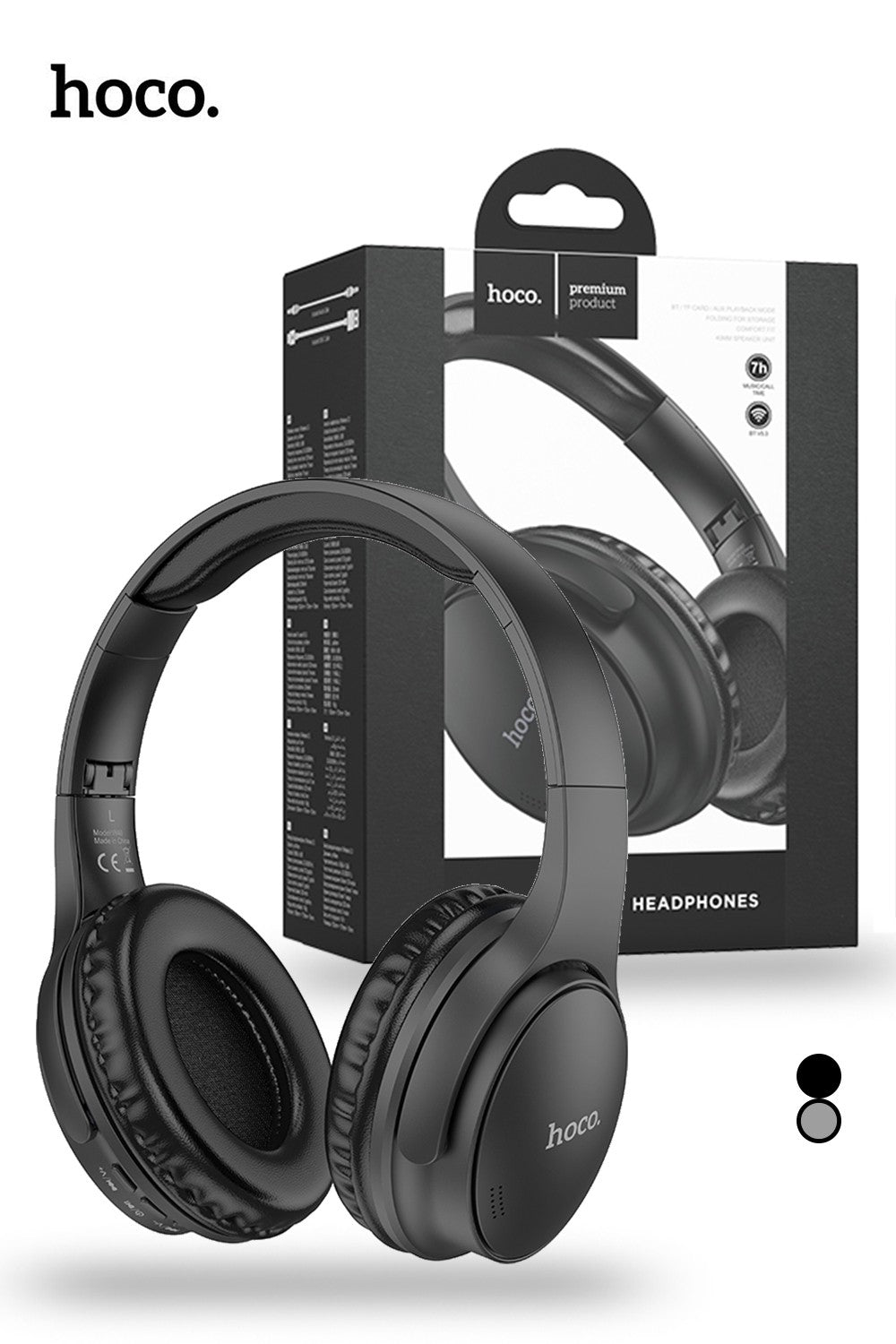 Hoco W40 Mighty Wireless Headphones – Powerful Sound, Mighty Performance