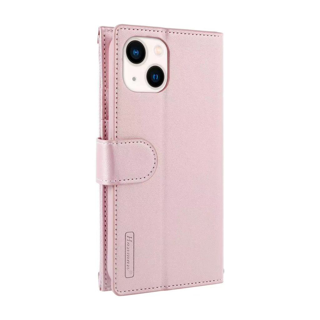 iPhone Hanman Zipper Case with Card Holder Wallet for Women with Strap, Cross-body Necklace Lanyard Shoulder Strap