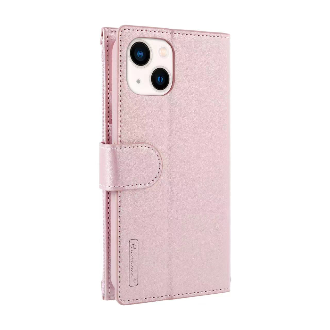 iPhone Hanman Zipper Case with Card Holder Wallet for Women with Strap, Cross-body Necklace Lanyard Shoulder Strap