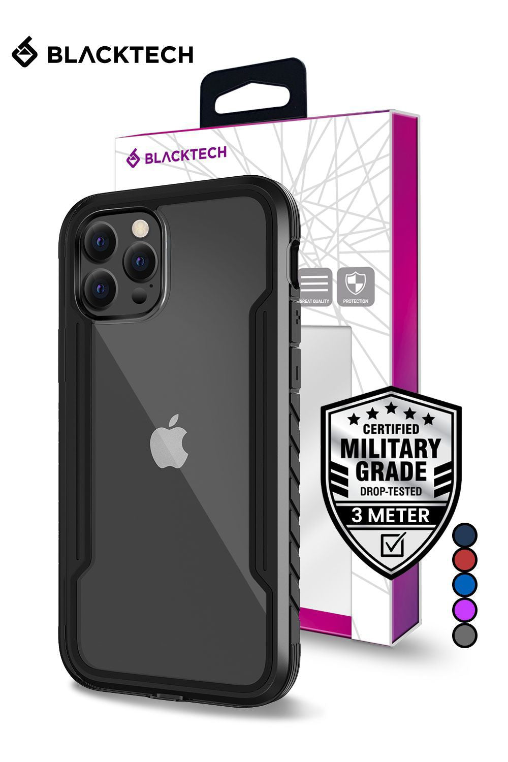 Samsung S23 Ultra BLACKTECH Defense Shield Aluminum Alloy