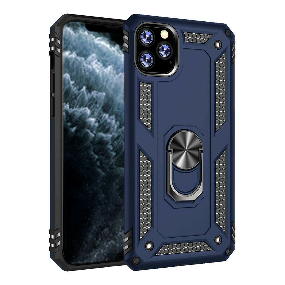 iPhone Dual Layer Heavy Duty Shockproof Magnetic iRing Case Cover
