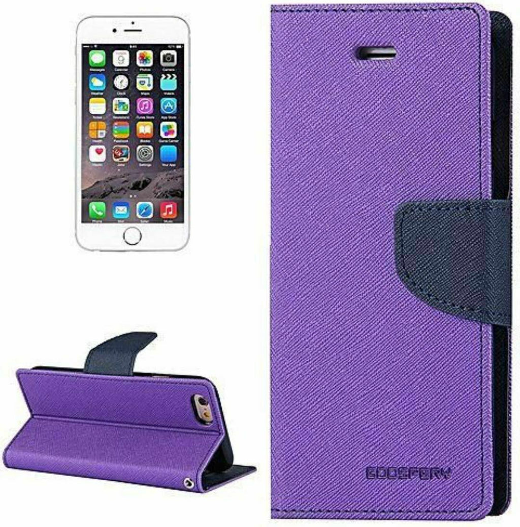 Samsung Galaxy S Series Mercury Goospery Card Fancy Diary Wallet S3 to S8 Plus
