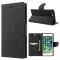 Samsung Galaxy S Series Mercury Goospery Card Fancy Diary Wallet S3 to S8 Plus